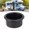 Porte-gobelet encastré pratique pour camping-cars et remorques, idéal pour les petits objets