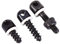 Tbest riemenbügel,riemenbügel Base,Sling Swivel Schrauben, Swivel Sling Holzschrauben Studs, 3PC Gun Sling Mounting Kit Sling Swivel Studs Schrauben Set Jagd Set für Gewehre & Flinten Swivel St