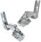 SPARES2GO Intergrated Door Hinge Pair fits Electrolux Fridge Freezer (Top/Bottom, Left/Right)