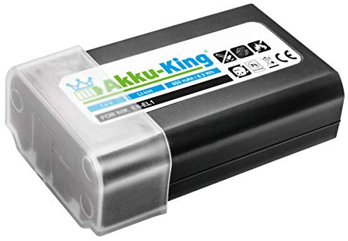 Akku-King Akku kompatibel mit Minolta NP-800 - Li-Ion 850mAh - für DG-5W, DiMAGE A200
