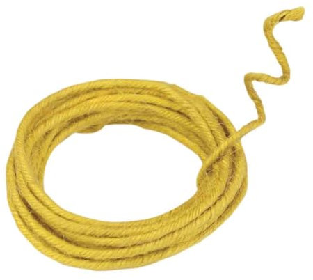 Cordon de Jute armée Moutarde 0,2 cm x 3 m