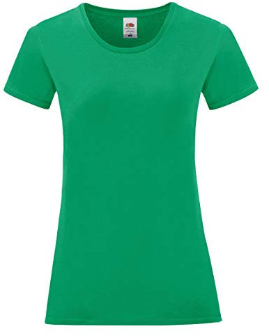 Fruit of the Loom Women's T-Shirt, Green, L