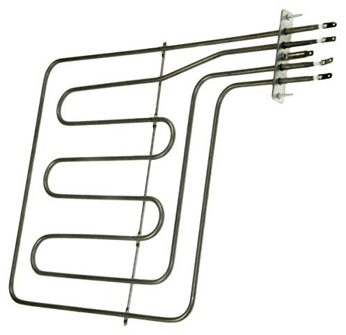 Résistance grill (supérieure) 1000 + 1650W (62867-28044) Four, cuisinière 77X2921, 78651221 DE DIETRICH