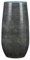 MICA Decorations Deko Vase Oliver rund blau - 50 x Ø 26 cm - Bodenvase - Blumentöpf hoch