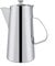 MAGT Teapot, 2L Large Capacity Tea Coffee Kettle Thickened Stainless Steel Tea Pot for Home Restaurant (Short Nozzle)