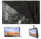 COOSOO Outdoor TV Cover with Clear Front Television Cover Waterproof Universal Protector for LCD LED Plasma Television Sets with Remote Control Pocket Compatible with Standard Mounts Stands (60-65’’)