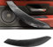 HommyFine Türgriff Innen Ersatztürgriff kompatibel mit BMW 3er F30/F31 2012-2018 und 4er F32/F33 2014-2017 Innentürgriff Ersatzriff für BMW F30 F31 (Griffabdeckung (Kohlefaser), Rechts)