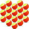 FINGER TEN Tennisbälle Anfänger Tennis Training Balls Methodikbälle Kinder Tennisball Wert 6 12 18 Stück, Übungs Ball Orange Kinderbälle für Haustiere Sport Spiele (Gelb 18 Stück)