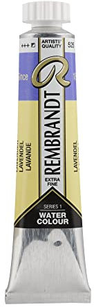 Rembrandt Watercolour Tube - 20 ml Lavande 525 - Professional Artist Quality - Lightfast - Premium Pigments - Made in Netherlands
