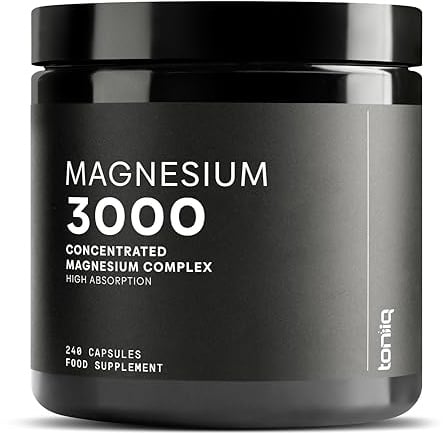 3000mg High Strength Magnesium Glycinate Supplements | 20% Purified to Contain 600mg of Elemental Magnesium