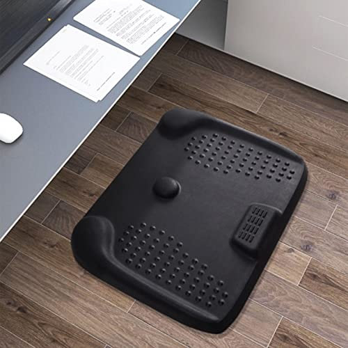 MTSON Balance Board Dauerhaftes Wackelbrett für Stehpult, Büro Anti-Müdigkeit Ergonomischen Komfort Bodenmatte Kern Stärke, Erhöhte Massagepunkte