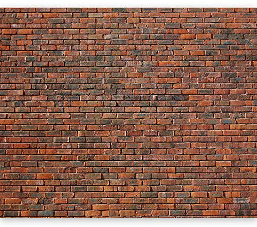 murando - Fototapete Premium-Vlies Steinwand 250x193cm Foto Tapete Schlafzimmer Wohnzimmer Vliestapete XXL Motivtapeten Bildtapete 3d Effekt Wand Dekoration Flur Ziegelmauer Ziegeloptik 3D Effekt