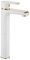 Rea Waschtischarmatur BLOOM WHITE GOLD HAUT Wasserhahn Bad Badarmatur aus Messing Armatur für Waschbecken Badezimmer Mischbatterie Waschbecken Einhebel (Gold)