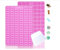 Silikon Backmatte Hundekekse Mini Hundeknochen Form & Fußabdruck Form, Mini Backmatte Silikon für DIY Hundeleckerlies, Schokolade, Kekse, Süßigkeiten