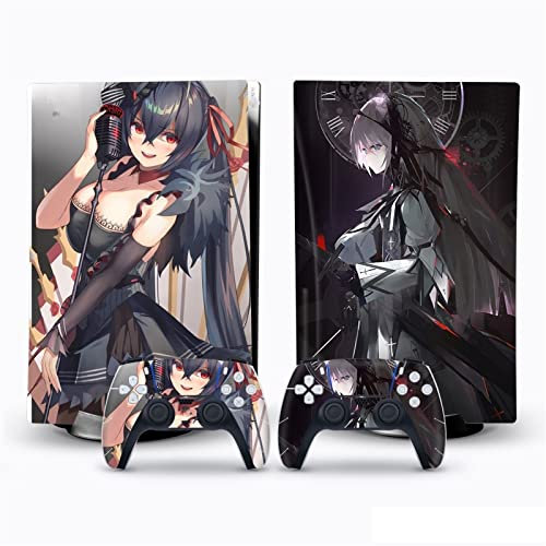 Für PS5 Skin Disc Edition Anime Console Und Controller Vinyl Cover Skins Wraps Für PS 5 Disc Version 11493 Blasenfrei Kein Schaum Kratzfest