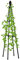 Arrovarp Outdoor Clematis Vine Jasmine Support, Trellis For Potted Plants, Outdoor Garden Rattan Trellis For Climbing Plants/Flowers, Trellis For Potted Plants, Metal Wire Pot Trellis Frame Stand
