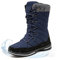 Geweo Stivali Primaverili Donna Impermeabili Scarpe Invernali con Fodera Sottile Comode Stivali Neve Antiscivolo Scarponi Invernali All'Aperto Boots Waterproof Stivali Pioggia Unisex Blu Navy 39EU