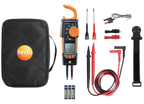 testo 770-3 - Pinza eléctrica digital CAT III 1000 V, CAT IV 600 V, pantalla (con): 6000
