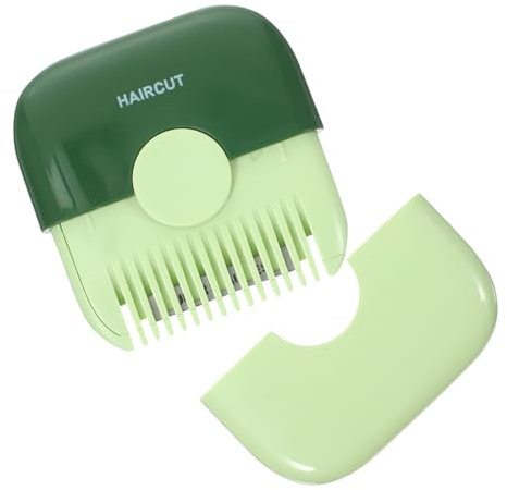 CRILSTYLEO Tondeuse à Franges Manuelle Peigne Pour Cheveux Outil De Coupe Portable Pour Pointes Fourchues Usage Domestique