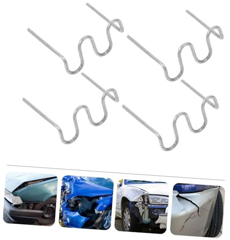 SOLUSTRE Stoßstangenreparaturklammern 500 Stück Schweißklammern Für Autoreparatur Kunststoff Schweißstäbe Mit Stabiler Schweißleistung Für Fahrzeugstoßstangenreparatur