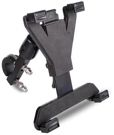 XBOKA Supporto per tablet per moto, solido e stabile, supporto per montaggio per bicicletta, accessorio per computer