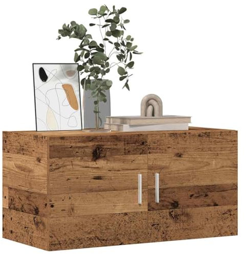 Myheimly Wandschrank Altholz-Optik 80x39x40 cm Holzwerkstoff