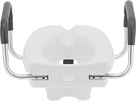 aqxreight Toilettes Surélevées avec Accoudoir Non Folie Supplies de Salle de Bain pour Les Personnes âgées Gérosez Les Toilettes Surélevées Aide à Tabac