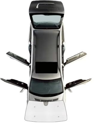 Parasol Ventana Coche para Citroen C4 MK1 Hatchback 2004~2010 Parasoles De Cobertura Total Parabrisas Ventana Visera De Protección Solar Parasol De Coche(Front Windshield)