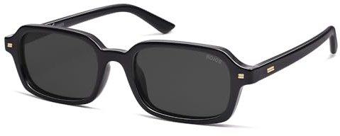 SOJOS Retro Rechteckige Polarisiert Sonnenbrille SJ2610 | UV400-schutz, leichter rahmen, langlebig, für damen/herren