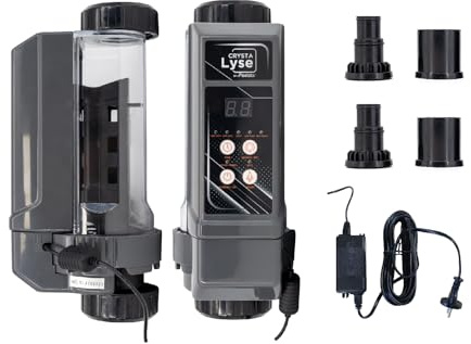 POOLEX - CRYSTALYSE Elektrolysegerät Pool – Natürliche Behandlung für kleine Becken – CL-CR05