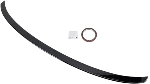 Areyourshop Aileron Arrière en ABS Noir Brillant pour BMW 4 Series G26 Gran Coupe 21-25 Style MP d'Usine, Spoiler de Coffre Auto Auto-Agréable pour 430i M440i i4 eDrive xDrive