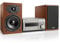 Marantz D-M 41 DAB Kompaktes HiFi-System mit Ausgangsleistung, 2X 30W Premium-Silber/kirschholz