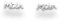 DUR Damen Ohrstecker Moin aus Sterling-Silber in der Farbe Silber, Breite: 10,8mm, O5071