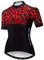 Weimostar Women's Cycling Jersey Short Sleeve MTB Road Bike Shirt Top - Red - Large