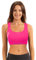 sesto senso Femme Soutien-Gorge de Sport sans Couture sans Armature Forte Tenue XXS/XS Rose Néon
