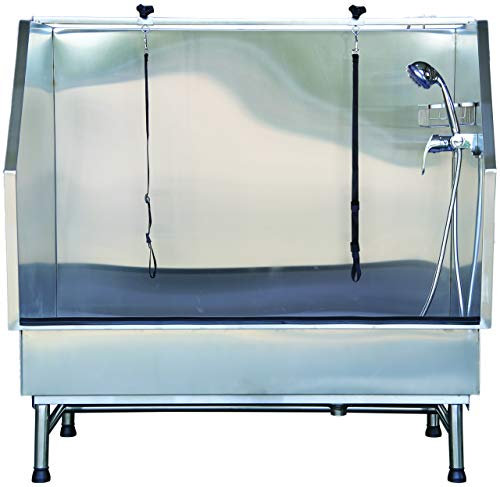 Phoenix Baignoire INOX Basse Speciale Grand Chien 1,27 m