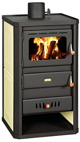 Kaminofen, Holzofen Wasserführend Prity S2 W10, Leistung 13.3kW