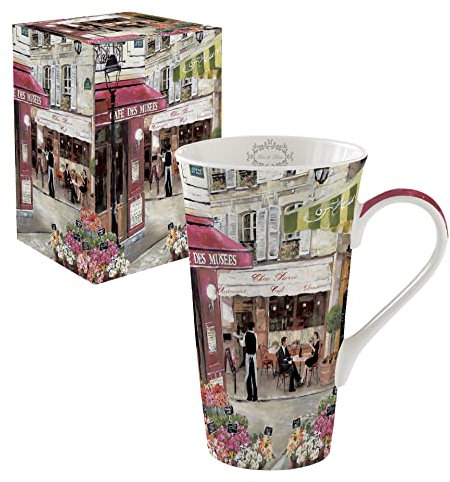 Easy Life COFFRET 1 MUG GEANT 60CL EN PORCELAINE RUE DE PARIS