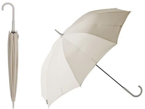 Shupatto Sonnenschirm M 58 cm weiß beige beige, Beige