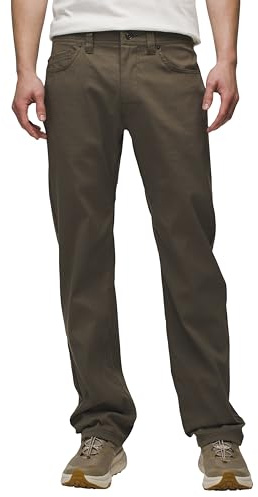 prAna Men's Brion Pant, Mud, 30 x 30