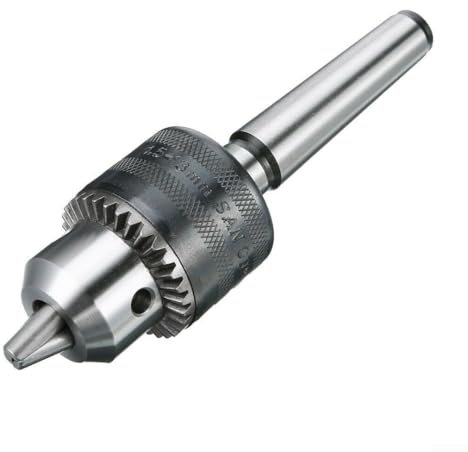 Mini-Metall-Drehmaschinen-Endbohrfutter, Mini-Metall-Drehmaschine, Bohrfutter-Werkzeuge mit MT2-Morsekegeldorn, einfache Befestigung am Reitstock, Drechseln Zubehör