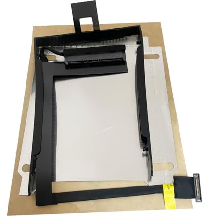 Replacement 2.5 Inch SATA HDD SSD Hard Drive Cable Connector Caddy Frame Bracket Tray Tin Foil Sticker fit for Lenovo ThinkPad P52 EP520 Series DC02C00CR10