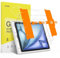 SPARIN 2 Stück Panzer Schutz Glas für iPad Air 11 Zoll M3 (2025)/ M2 (2024) Schutzfolie, Auto-Installation, Displayschutz für iPad Air 7/6. Generation, 9H Härte, Anti-Kratzerl, Anti-Bläschen