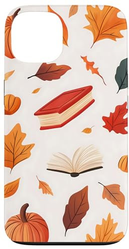 Autumn Leaves and Books Case for iPhone 13
