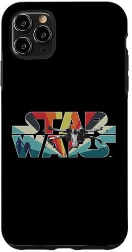iPhone 11 Pro Max Star Wars Logo Wing Color Burst Case