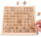 1x1 Hölzerne Einmaleins Board, Multiplikationsbrett Spiel, Multiplikationstafel Holz, 1x1 Lernen Spiel für Grundschüler, Holz Multiplikation Brettspiel, Rechnen Spiel Spaß für Rechenprofis