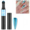 Air Cushion Chrome Powder Pen,Aurora Solid Powder Nail Cushion Pen,Holographic Chrome Nail Powder Pen,Chrome Nail Powder Pen,Chrome Air Cushion Nail Powder Pen,Shiny Metallic Mirror Effect,07