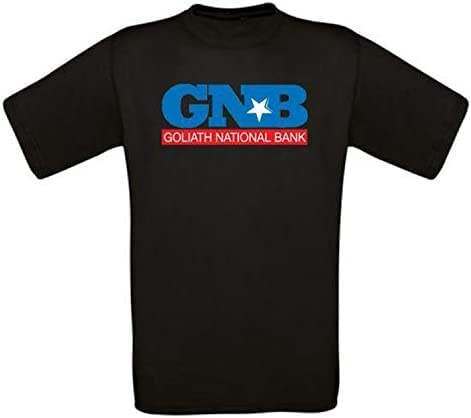 Gnb Goliath National Bank T-Shirt New T-Shirts & Hemden(Small)