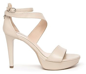 Nero Giardini E307231DE Sandali Donna in Pelle - Ivory 39 EU