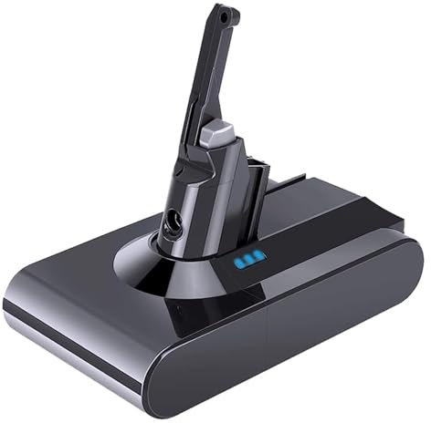 JKDND Aspirapolvere Portatile Compatibile con La Batteria Ricaricabile Dyson V8 Fluffy Animal SV10(Battery Only)